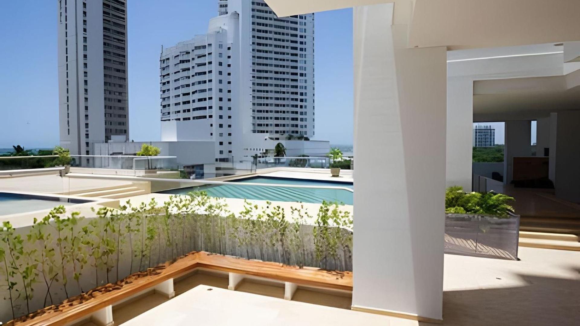 Modern 2br Next To The Walled City+oceanside View Apartamento Cartagena