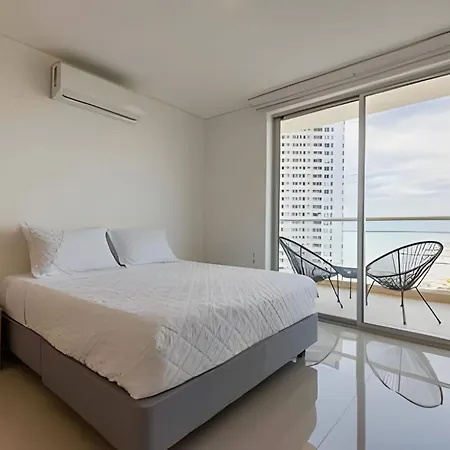 Apartment Modern 2br Next To The Walled City+oceanside View Cartagena